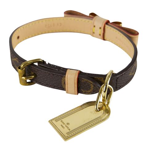 dog collar louis vuitton|louis vuitton dog leash.